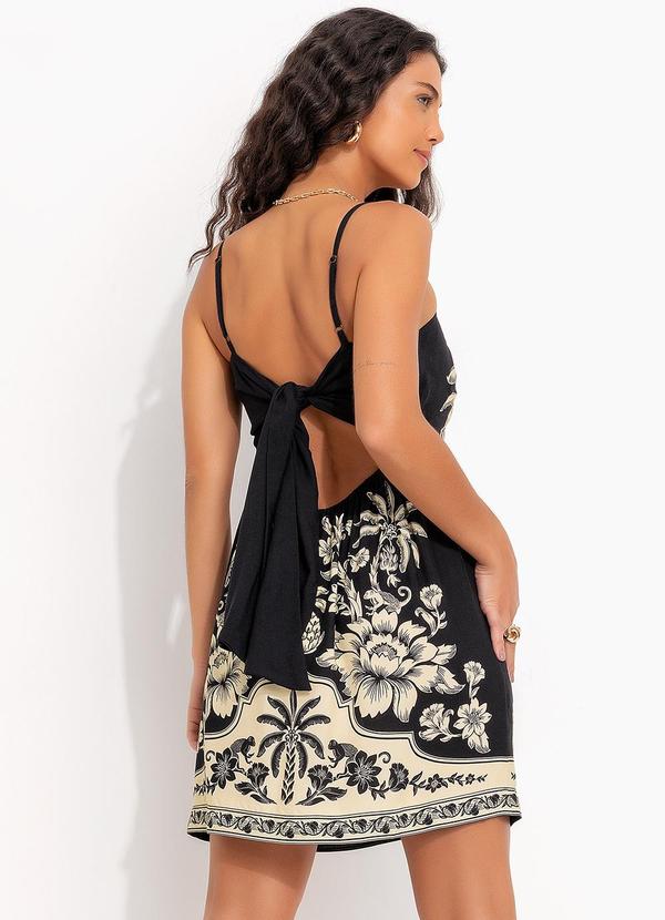 Farm - Vestido Alça Guanacaste Preto 2