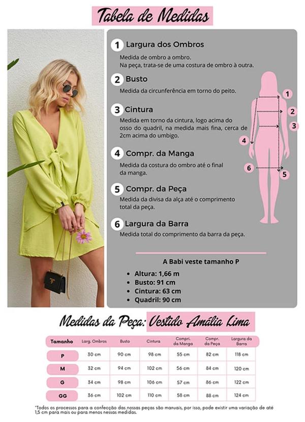 Amo Brand - Vestido Amália Lima 6