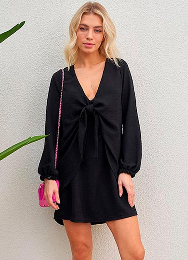 Amo Brand - Vestido Amália Preto