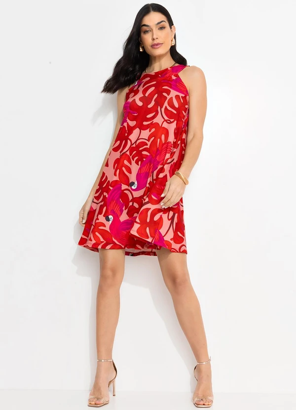 Quintess - Vestido Arara Color em Malha Fria 3