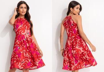 Vestido Arara Color em Malha Fria