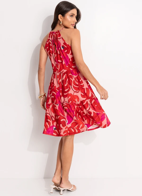 Quintess - Vestido Arara Color em Malha Fria 5