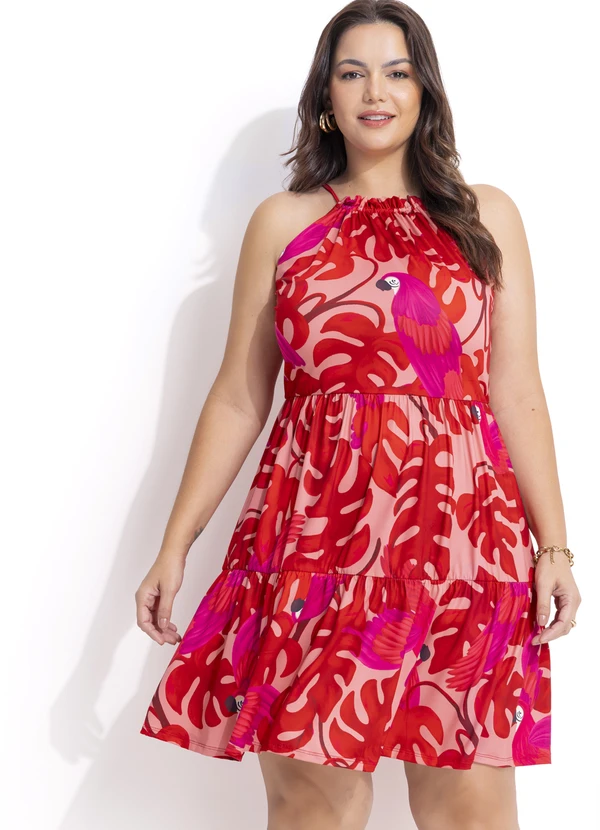 Quintess - Vestido Arara Color em Malha Fria 8