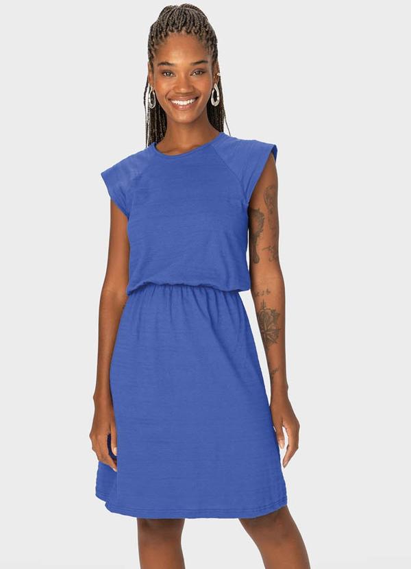 Malwee - Vestido Azul Royal Muscle Tee