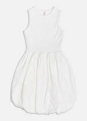 Authoria - Vestido Balonê  Off White - AUTHORIA