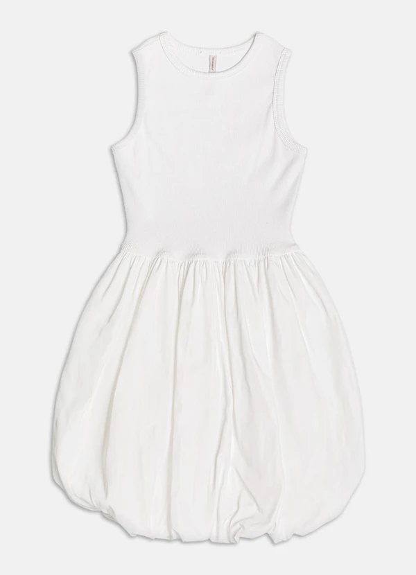 Authoria - Vestido Balonê  Off White