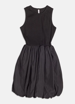 Authoria - Vestido Balonê  Preto - AUTHORIA