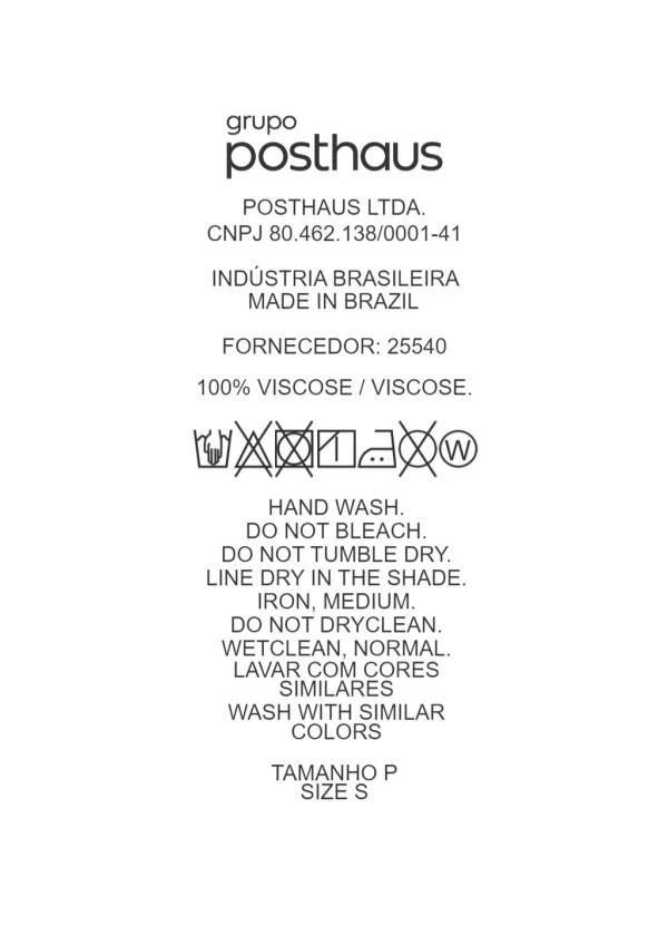 Quintess - Vestido Bege em Viscose Plana Sarjada 5