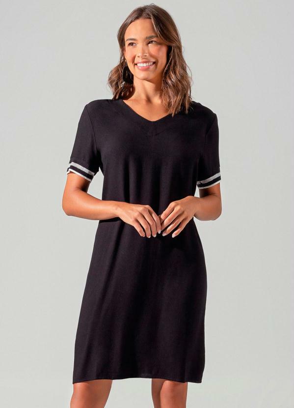 Endless - Vestido Blusão Preto