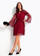 Vestido Bord� em Tule