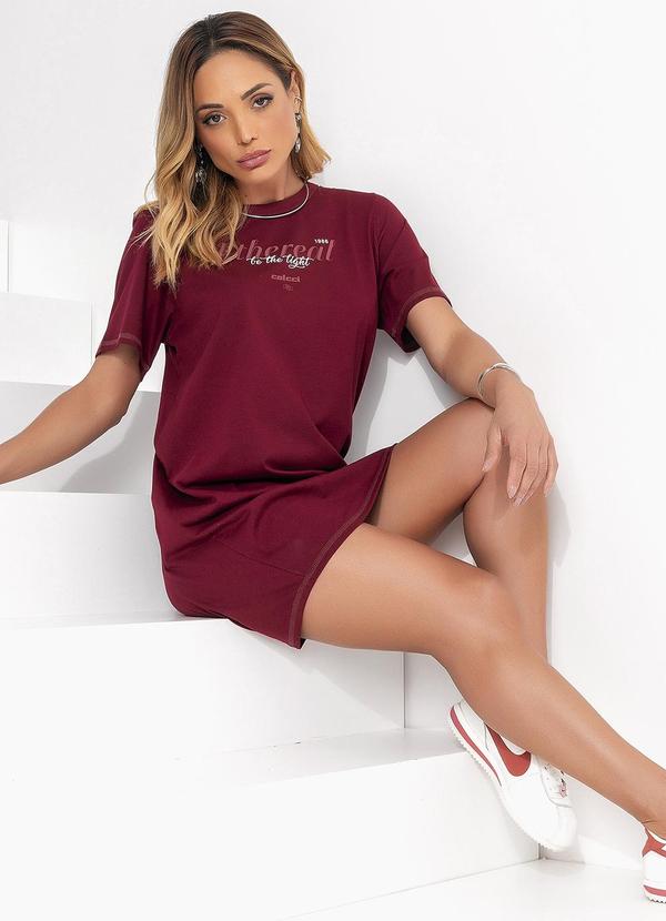 Colcci - Vestido Bordô 3