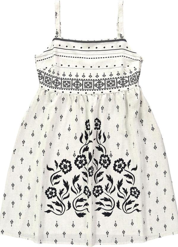 Enfim - Vestido Branco Godê Paisley 4
