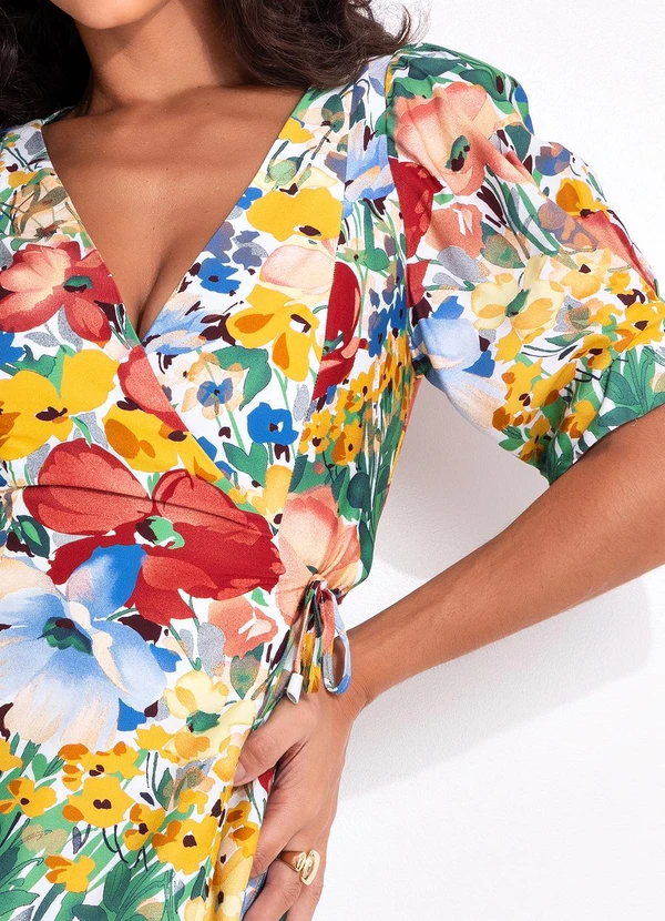 Farm - Vestido Camponesa Amarelo 6