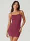 Select - Vestido Canelado de Alça Vermelho - variação: Vermelho