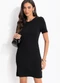 Colcci - Vestido Canelado Marrom - variação: Preto