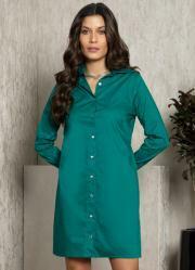 Vestido Chemise Verde