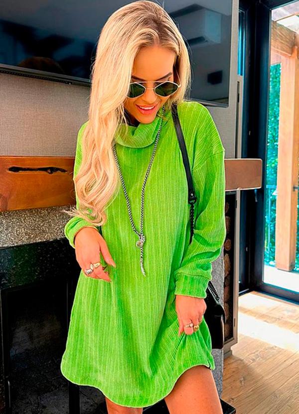 Amo Brand - Vestido Chenille Lima