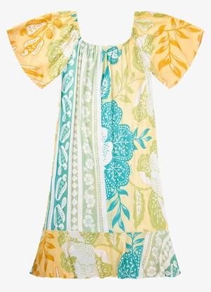 Vestido Ciganinha Infinita Cor (Verde) - INFINITA COR