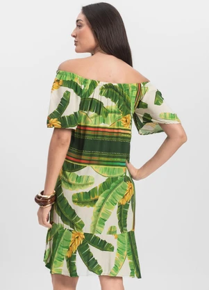 Infinita Cor - Vestido Ciganinha Verde - INFINITA COR