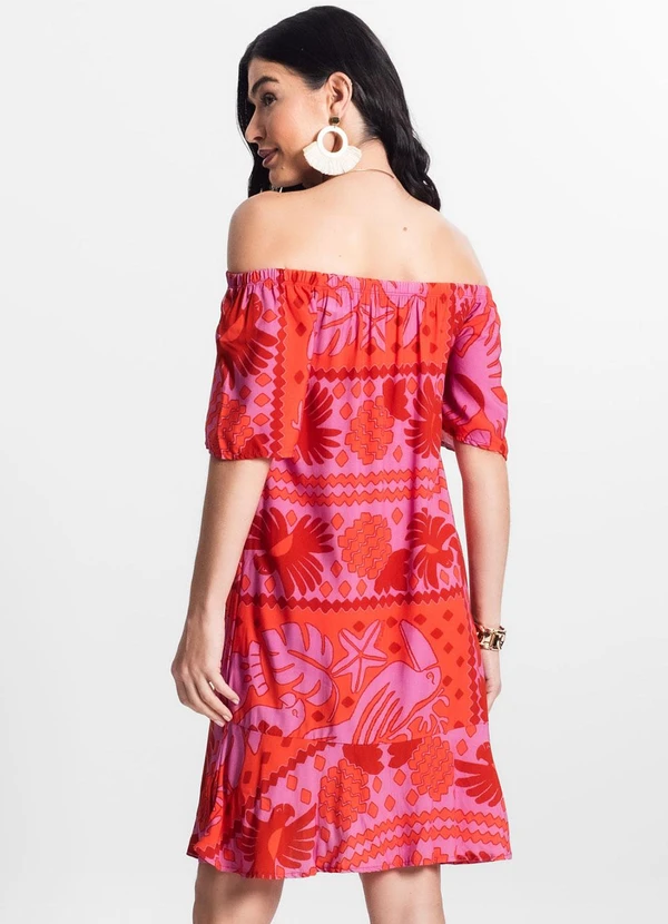 Infinita Cor - Vestido Ciganinha Vermelho 2