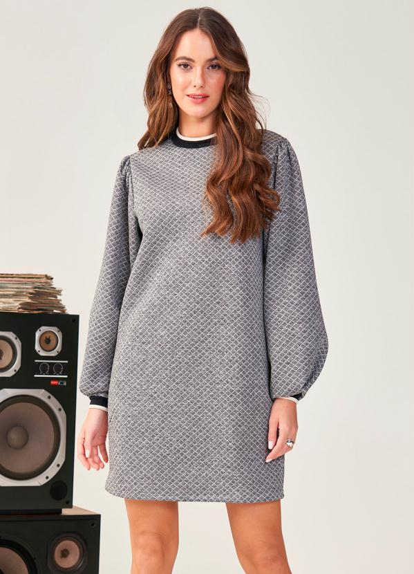 Briard - Vestido Cinza