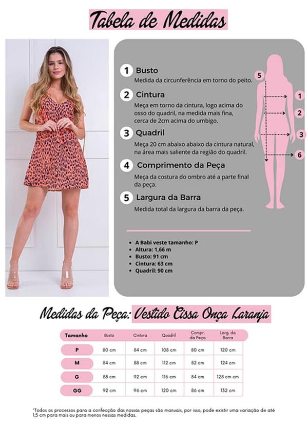 Amo Brand - Vestido Cissa Onça Laranja 6