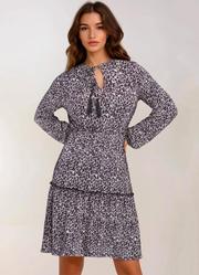 Vestido com Amarrao Ona Roxa