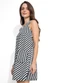 Moda Pop - Vestido com Bolsos Listrado - variação: Listrado