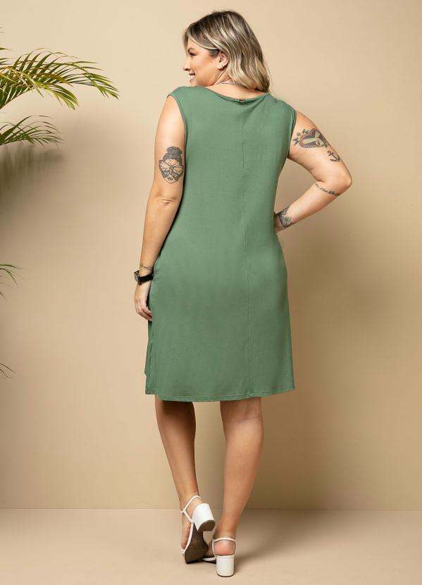 Quintess - Vestido com Bolsos Verde 2