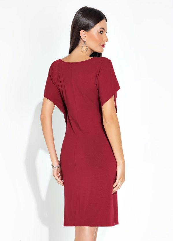 bonprix - Vestido com Gota no Decote Vermelho 2