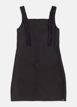 Authoria - Vestido com Laços  Preto - AUTHORIA