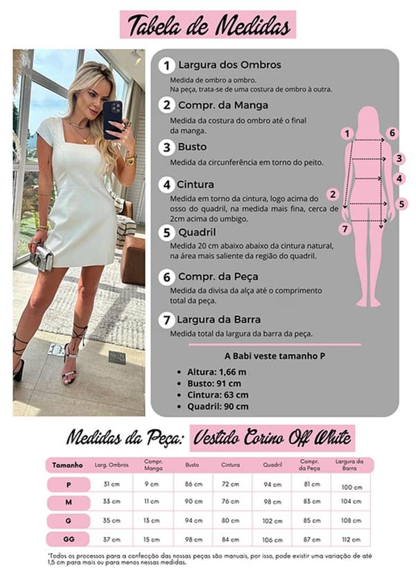 Amo Brand - Vestido Corino Off White 7