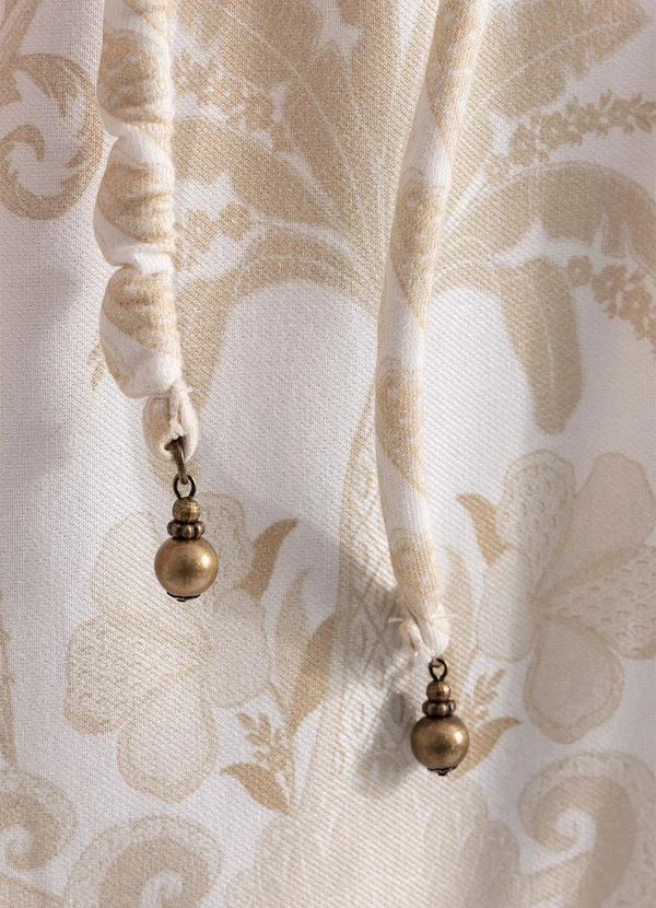 Farm - Vestido Curto Alcinha Tina Off White 8