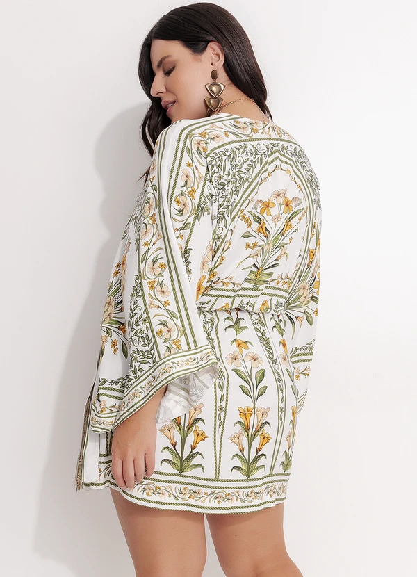 Farm - Vestido Curto Antonia Verde 8