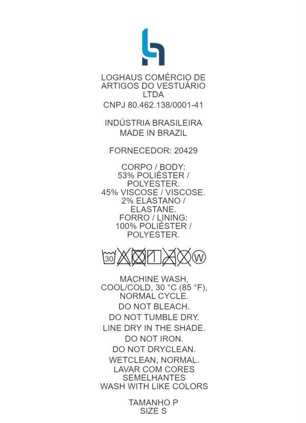 Quintess - Vestido Curto Azul em Tecido Plano Texturizado 7