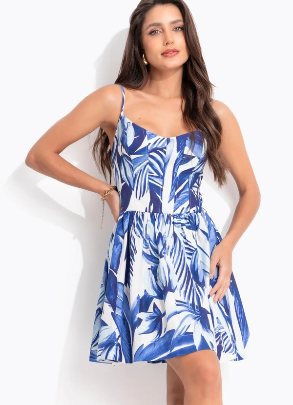 Farm - Vestido Curto Bananarte Off White 3