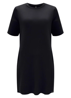 Lunender - Vestido Curto Básico com Bolsos Preto - LUNENDER