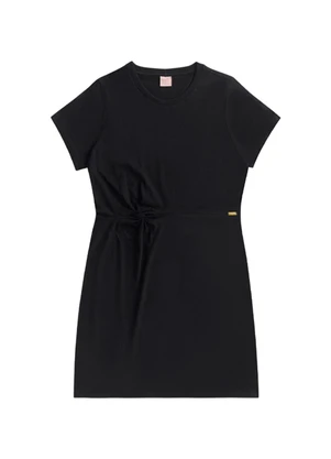 Angel - Vestido Curto C/No Preto - ANGEL