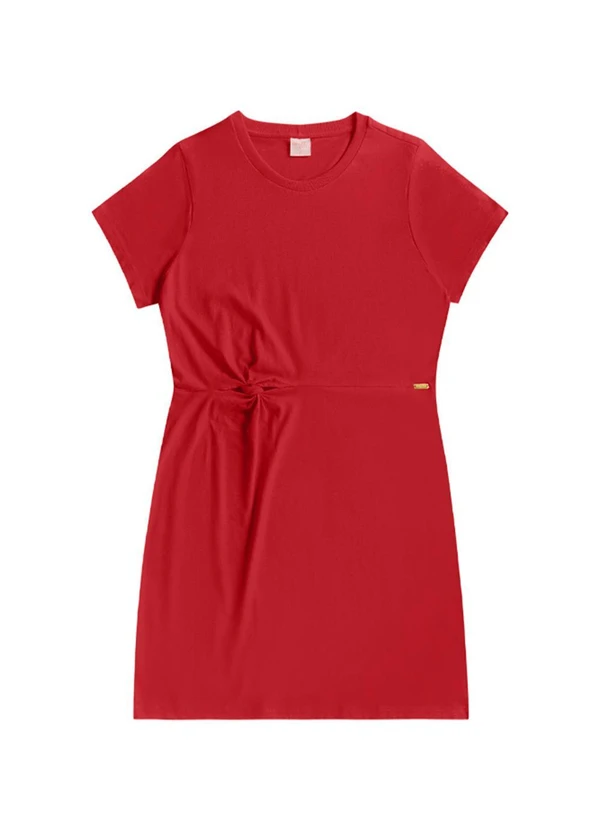 Angel - Vestido Curto C/No Vermelho 4