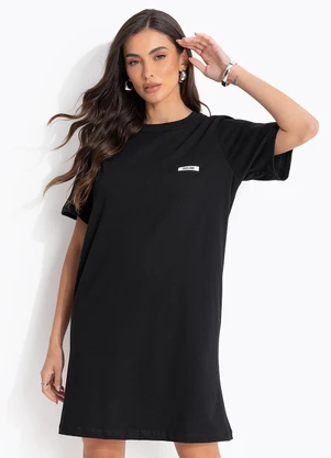 Colcci Jeans - Vestido Curto Cj Preto - COLCCI JEANS
