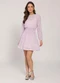 Sofie - Vestido Curto com Cintura Ajustada Preto - variação: Roxo