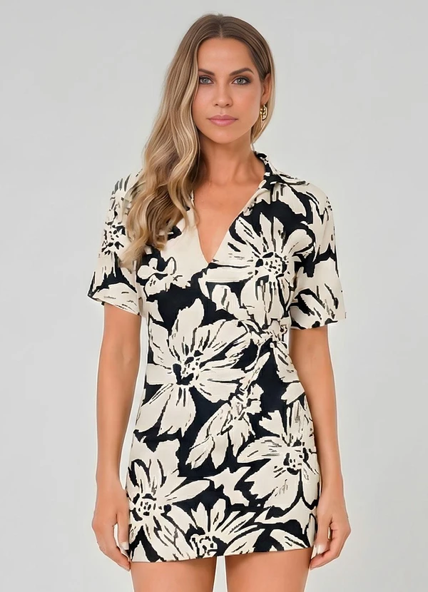 Ritmi Studio - Vestido Curto com Pregas 1