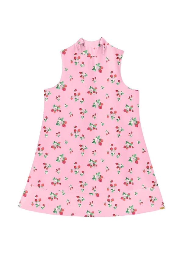 Angel - Vestido Curto Crepe Estampado 