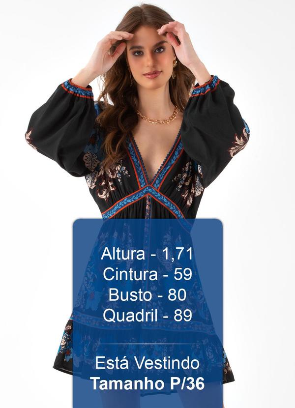 Farm - Vestido Curto Dalia Lenço Estampado 5