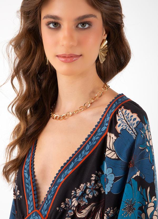 Farm - Vestido Curto Dalia Lenço Estampado 6