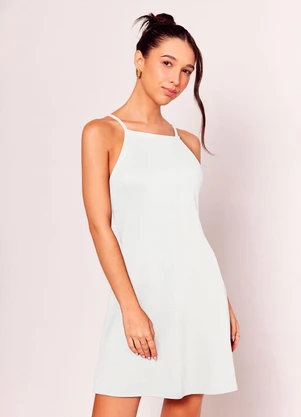 Sofie - Vestido Curto de Alça Branco - SOFIE