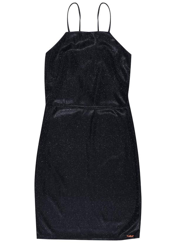 Cativa Teen - Vestido Curto de Alça Preto