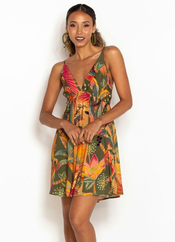 Cerrado Vestido NÃ³ Farm Vestido Curto De Viscose Festa No Cerrado