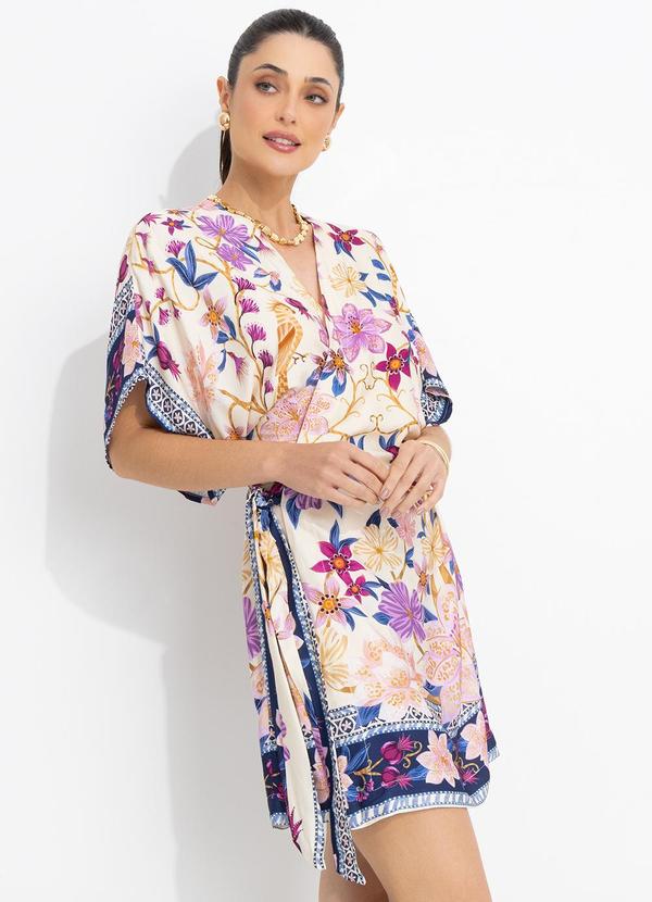 Farm - Vestido Curto Delicadeza Floral