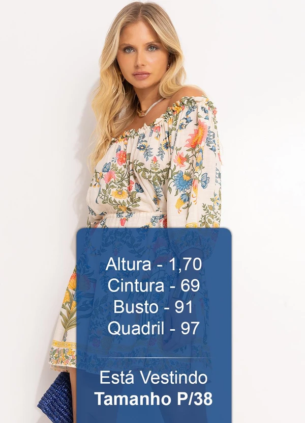 Farm - Vestido Curto Elisa Bege 5